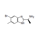 (S)-1-(5-Bromo-6-methyl-1H-benzo[d]imidazol-2-yl)ethanamine