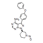 (R)-1-(1-Nitroso-3-piperidyl)-3-(4-phenoxyphenyl)-1H-pyrazolo[3,4-d]pyrimidin-4-amine