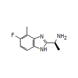 (S)-1-(5-Fluoro-4-methyl-1H-benzo[d]imidazol-2-yl)ethanamine