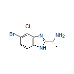 (R)-1-(5-Bromo-4-chloro-1H-benzo[d]imidazol-2-yl)ethanamine