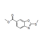 Methyl 2-(Methylthio)benzo[d]oxazole-6-carboxylate