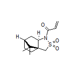 1-[(3aS,6R,7aR)-8,8-Dimethyl-2,2-dioxidohexahydro-1H-3a,6-methanobenzo[c]isothiazol-1-yl]prop-2-en-1-one
