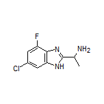 1-(6-Chloro-4-fluoro-1H-benzo[d]imidazol-2-yl)ethanamine