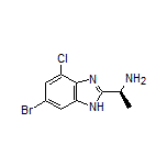 (S)-1-(6-Bromo-4-chloro-1H-benzo[d]imidazol-2-yl)ethanamine