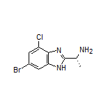(R)-1-(6-Bromo-4-chloro-1H-benzo[d]imidazol-2-yl)ethanamine