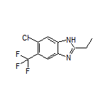6-Chloro-2-ethyl-5-(trifluoromethyl)benzimidazole