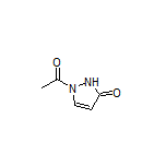 1-Acetyl-1H-pyrazol-3(2H)-one