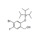 [4-Bromo-5-fluoro-2-[(triisopropylsilyl)oxy]phenyl]methanol