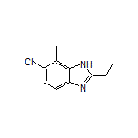 6-Chloro-2-ethyl-7-methylbenzimidazole