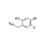 2-(4-Bromo-5-fluoro-2-hydroxyphenyl)acetonitrile