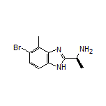 (S)-1-(5-Bromo-4-methyl-1H-benzo[d]imidazol-2-yl)ethanamine