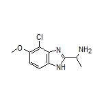 1-(4-Chloro-5-methoxy-1H-benzo[d]imidazol-2-yl)ethanamine