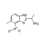 1-(5-Methyl-4-nitro-1H-benzo[d]imidazol-2-yl)ethanamine