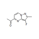 1-(3-Fluoro-2-methylpyrazolo[1,5-a]pyrimidin-5-yl)ethanone