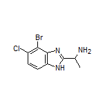 1-(4-Bromo-5-chloro-1H-benzo[d]imidazol-2-yl)ethanamine