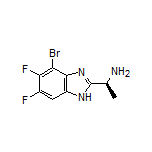 (S)-1-(4-Bromo-5,6-difluoro-1H-benzo[d]imidazol-2-yl)ethanamine