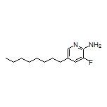 2-Amino-3-fluoro-5-octylpyridine