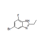 5-Bromo-2-ethyl-7-fluorobenzimidazole