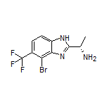 (S)-1-[4-Bromo-5-(trifluoromethyl)-1H-benzo[d]imidazol-2-yl]ethanamine