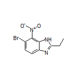 6-Bromo-2-ethyl-7-nitrobenzimidazole