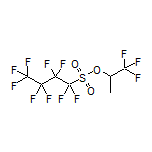 1,1,1-Trifluoropropan-2-yl 1,1,2,2,3,3,4,4,4-Nonafluorobutane-1-sulfonate