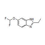 6-(Difluoromethoxy)-2-ethylbenzimidazole