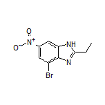 4-Bromo-2-ethyl-6-nitrobenzimidazole