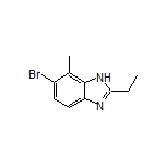 6-Bromo-2-ethyl-7-methylbenzimidazole