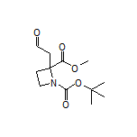 Methyl 1-Boc-2-(2-oxoethyl)azetidine-2-carboxylate