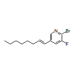 (E)-2-Bromo-3-fluoro-5-(oct-1-en-1-yl)pyridine