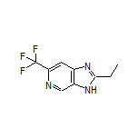2-Ethyl-6-(trifluoromethyl)-3H-imidazo[4,5-c]pyridine