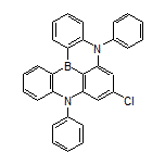 7-Chloro-5,9-diphenyl-5,9-dihydro-5,9-diaza-13b-boranaphtho[3,2,1-de]anthracene