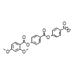 4-[(4-Nitrophenoxy)carbonyl]phenyl 2,4-Dimethoxybenzoate