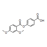 4-[(2,4-Dimethoxybenzoyl)oxy]benzoic Acid