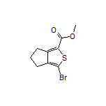 Methyl 3-Bromo-5,6-dihydro-4H-cyclopenta[c]thiophene-1-carboxylate