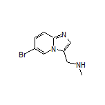 1-(6-Bromoimidazo[1,2-a]pyridin-3-yl)-N-methylmethanamine