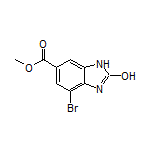 Methyl 4-Bromo-2-hydroxy-1H-benzo[d]imidazole-6-carboxylate