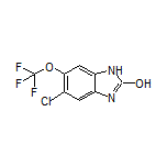 5-Chloro-6-(trifluoromethoxy)-1H-benzo[d]imidazol-2-ol