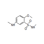 2-Methoxy-N-methyl-5-(methylamino)benzenesulfonamide