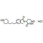 3-[1-Oxo-5-[3-(piperidin-4-yl)propyl]isoindolin-2-yl]piperidine-2,6-dione Hydrochloride