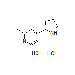 2-Methyl-4-(pyrrolidin-2-yl)pyridine Dihydrochloride