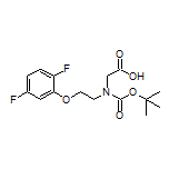 2-[Boc-[2-(2,5-difluorophenoxy)ethyl]amino]acetic Acid