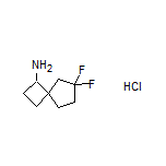 6,6-Difluorospiro[3.4]octan-1-amine Hydrochloride