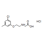 2-[[2-(3-Chloro-5-methylphenoxy)ethyl]amino]acetic Acid Hydrochloride