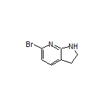 6-Bromo-2,3-dihydro-1H-pyrrolo[2,3-b]pyridine