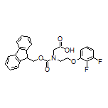 2-[Fmoc-[2-(2,3-difluorophenoxy)ethyl]amino]acetic Acid