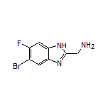 (5-Bromo-6-fluoro-1H-benzo[d]imidazol-2-yl)methanamine