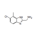 (6-Chloro-7-methyl-1H-benzo[d]imidazol-2-yl)methanamine