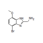 (4-Bromo-7-methoxy-1H-benzo[d]imidazol-2-yl)methanamine