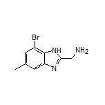 (7-Bromo-5-methyl-1H-benzo[d]imidazol-2-yl)methanamine